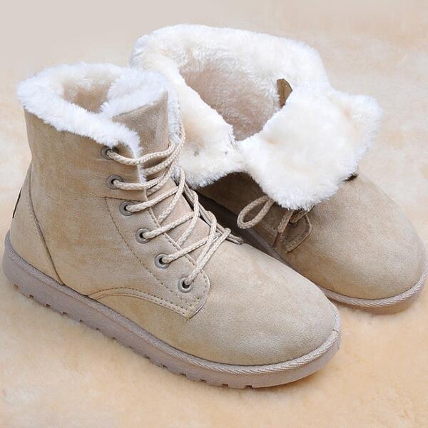 Women Cute Comfortable Warm Snow Boots 