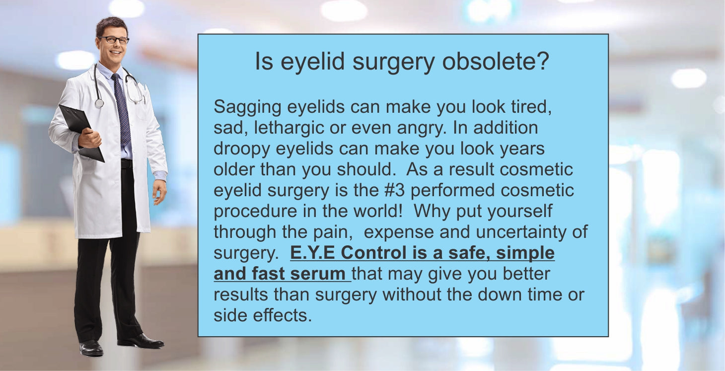 Eye Control Slide: Is Eyelid Surgery Obsolete