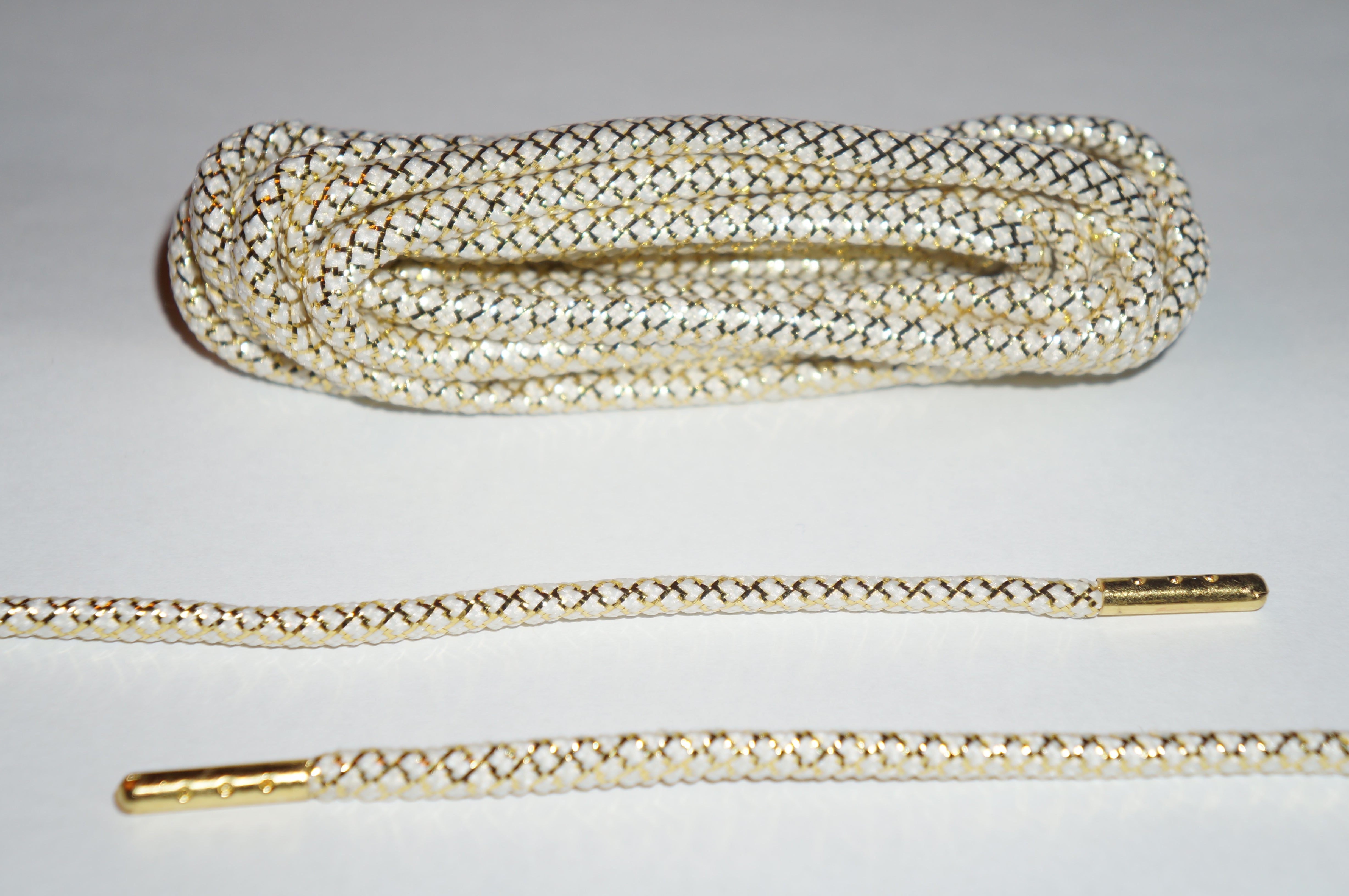 gold chain shoelaces