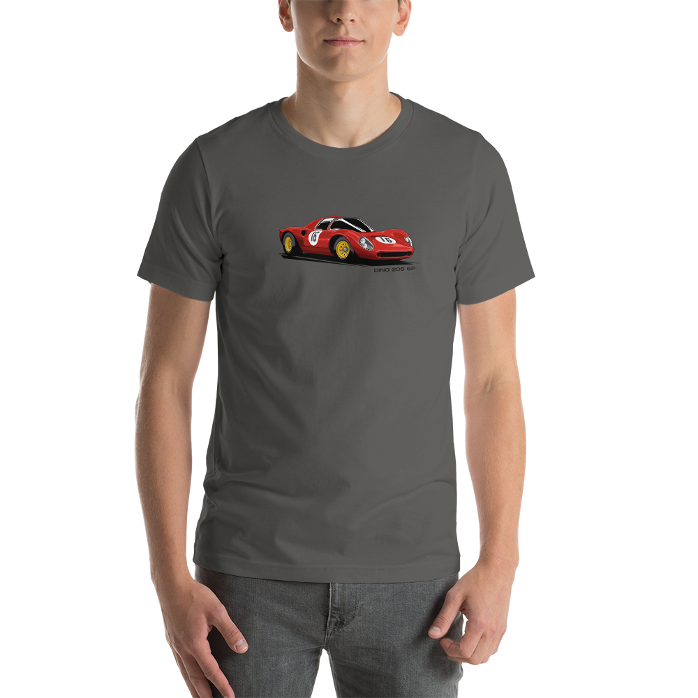 Ferrari Dino 206 SP T-Shirt – 100 Miles Per Hour