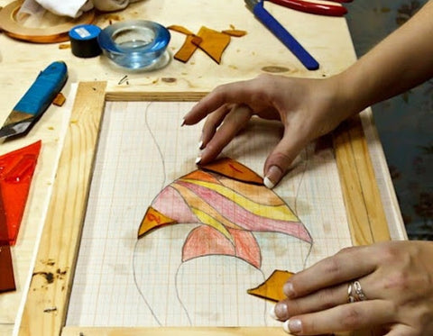 Instruction To Make Stained Glass - How To Copper Foil Neatly