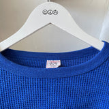 90's Blue Thermal Shirt - XL