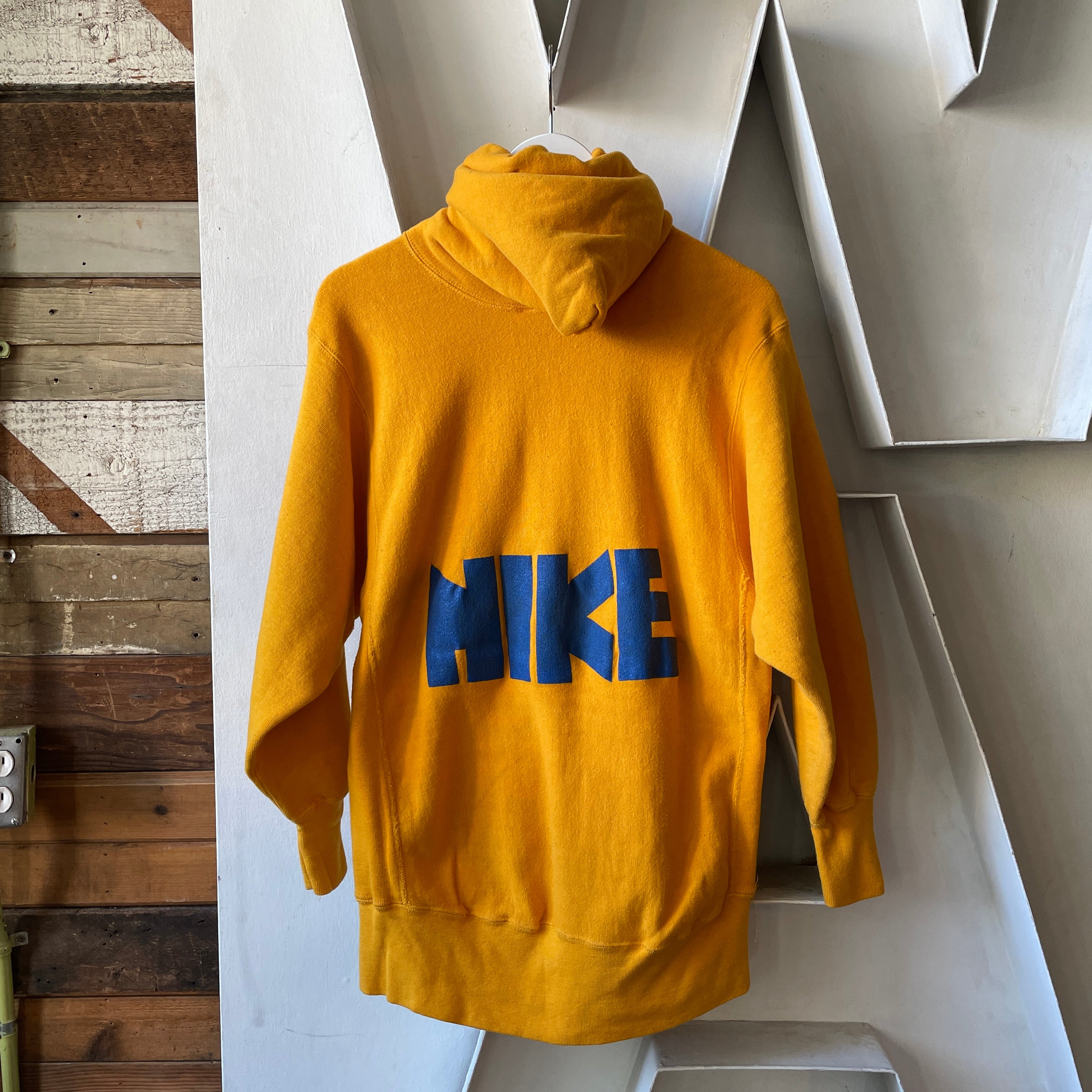 70's Champion Nike Single Color Reverse Weave - Large