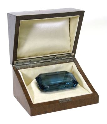1,298 carat Brazilian aquamarine Eleonor Roosevelt | Peters Vaults