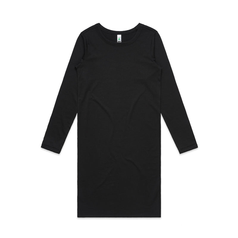 womens black long sleeve dress