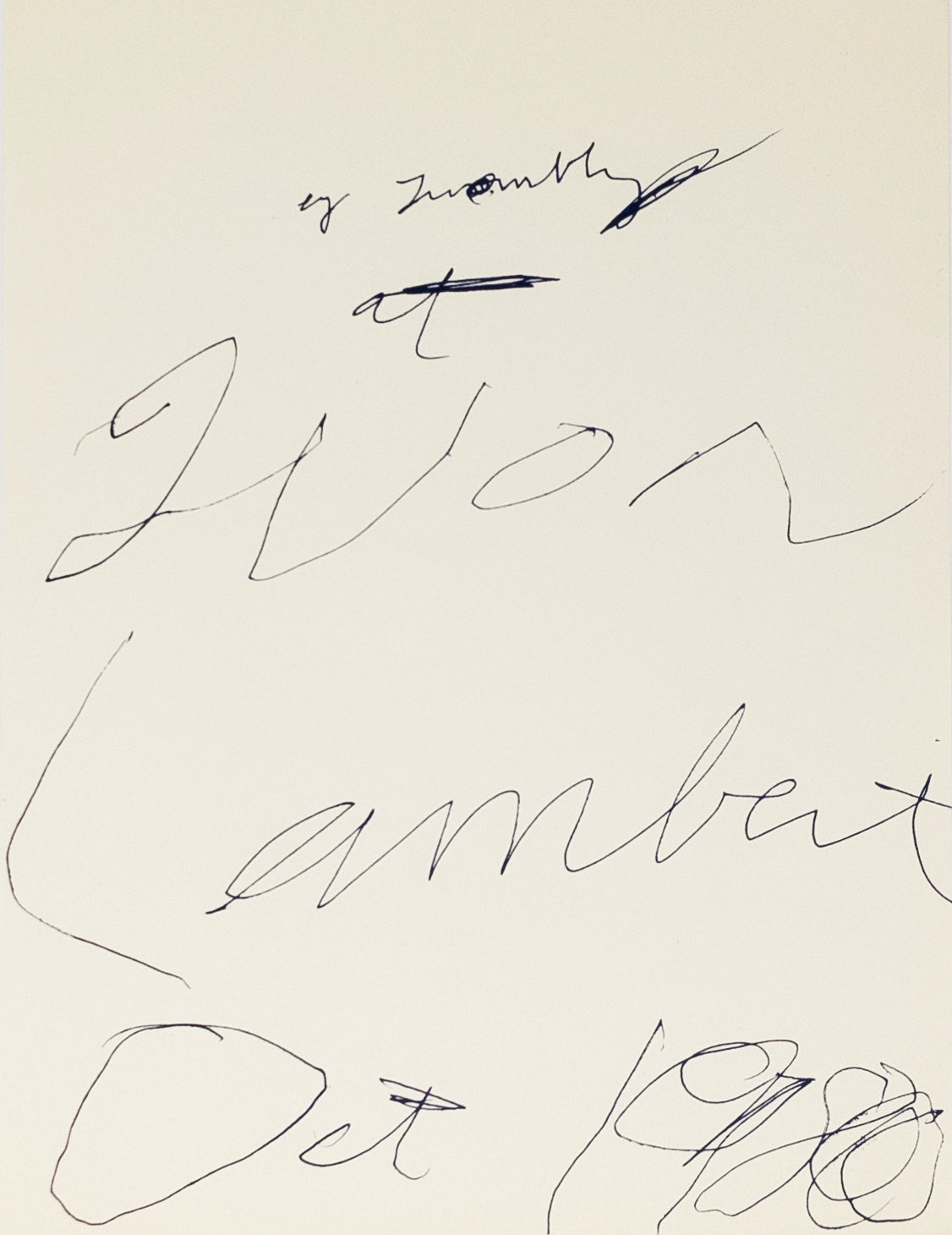 メーカー希望小売価格から30％OFF Cy Yvon Twombly - Twombly print