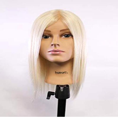  Celebrity Sam II Cosmetology Human Hair Manikin, Blonde :  Beauty Tools And Accessories : Beauty & Personal Care