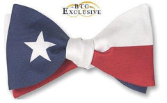 Texas Flag Bow Tie