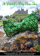 St Patrick's Day Green Bow Tie