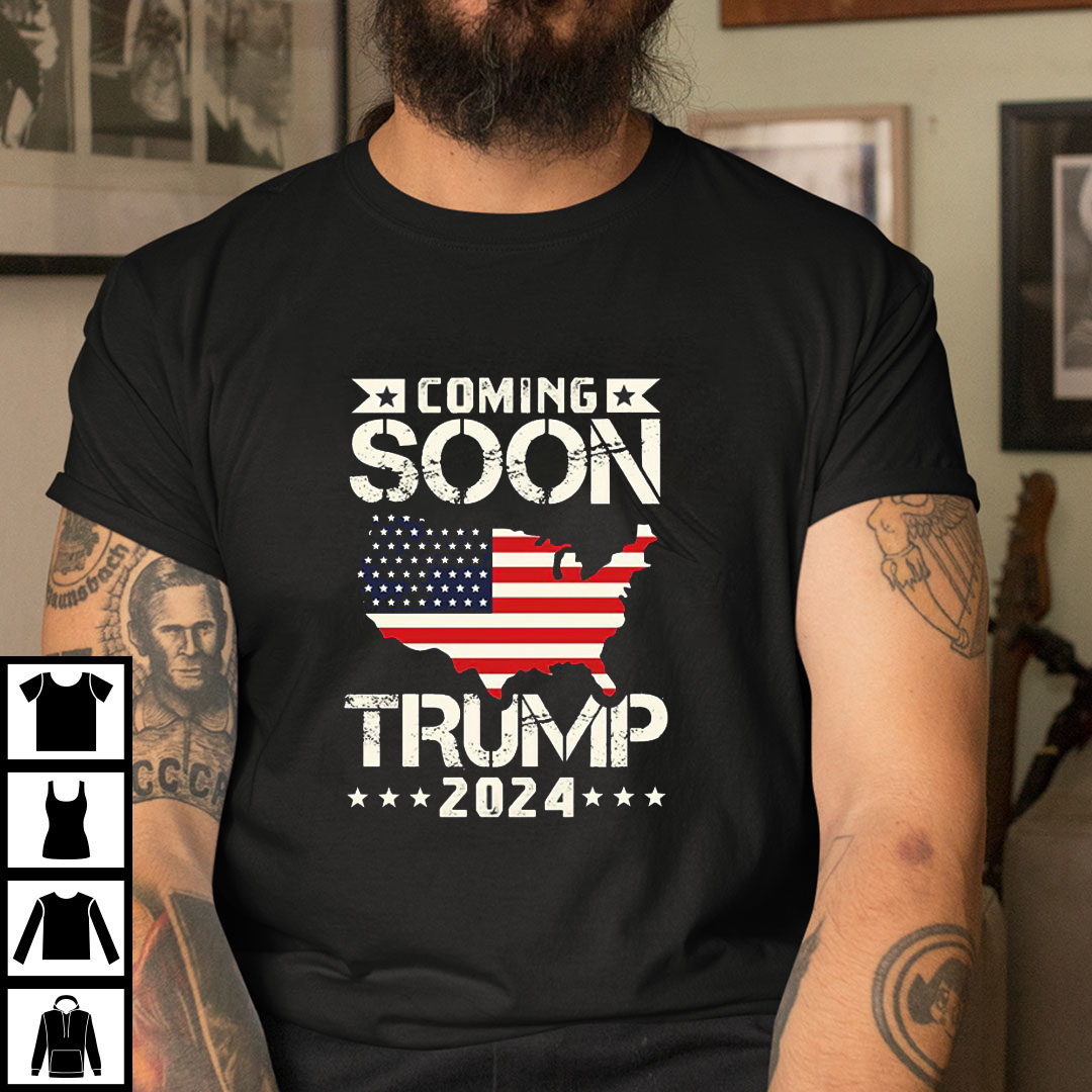 Coming soon Trump 2024 - America president, Donald Trump supporter ...