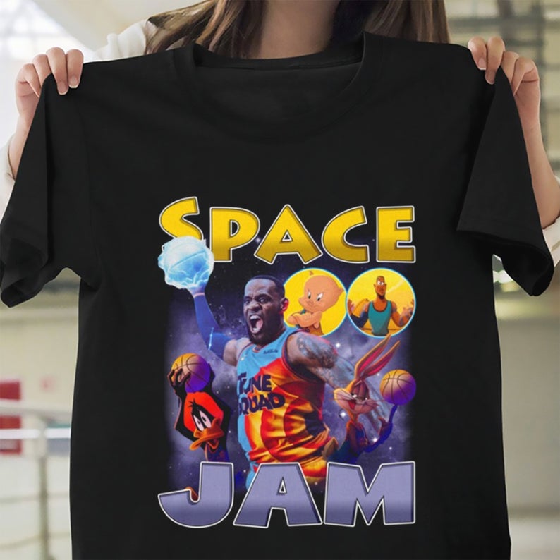 Space Jam Shirt New Legacy Lebron James Looney Tunes Shirt Gift Tee ...