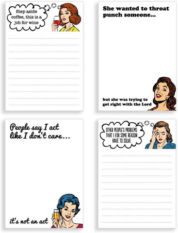 Funny Novelty Memo Pads