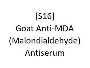 [S16] Goat Anti-MDA (Malondialdehyde) Antiserum - AcademyBiomed