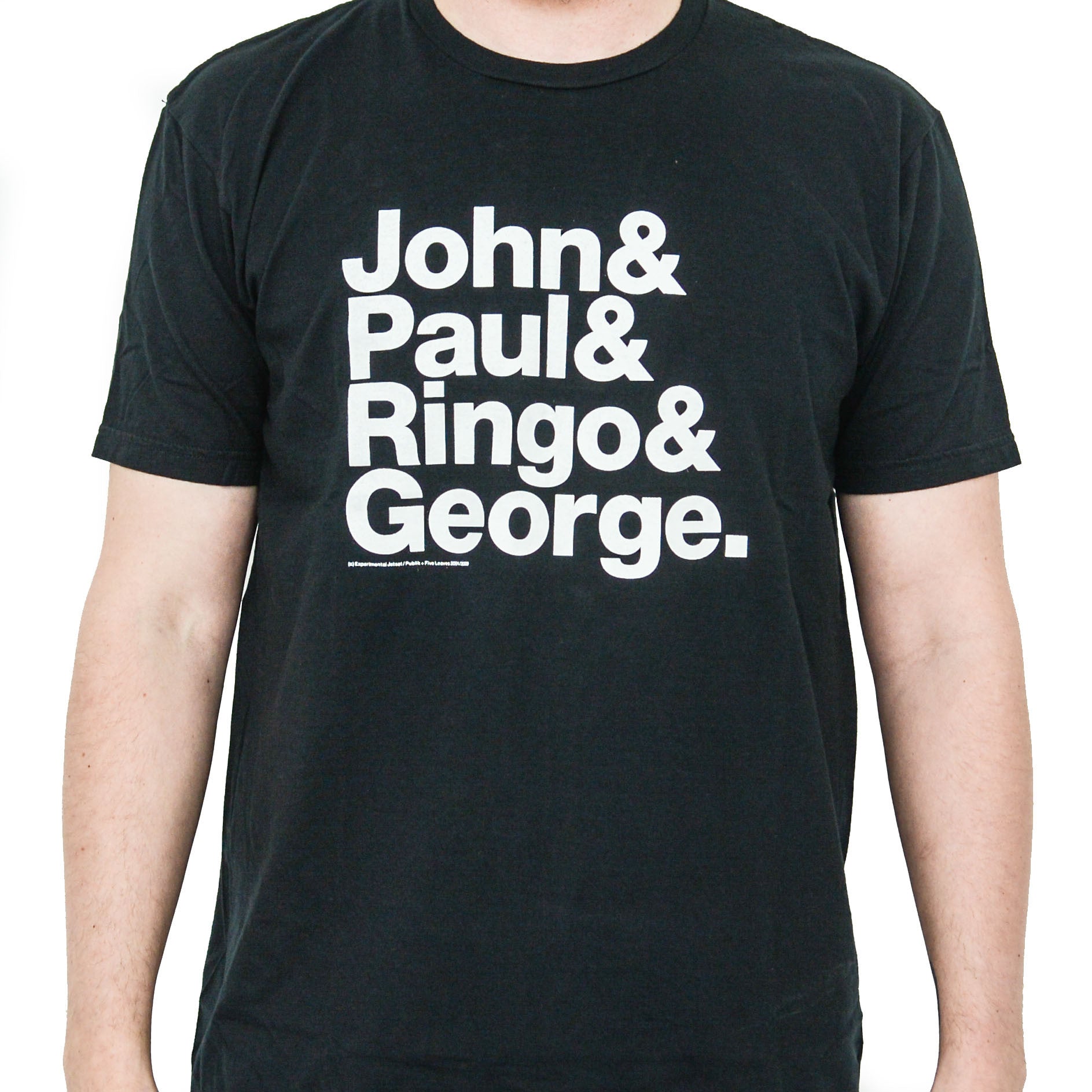 samenzwering slaaf Leonardoda Experimental Jetset John & Paul & Ringo & George T-Shirt – Walker Shop