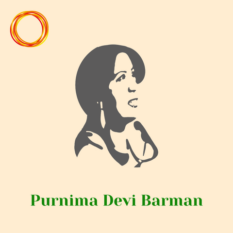 Portrait of conservationist Purnima Devi Burman