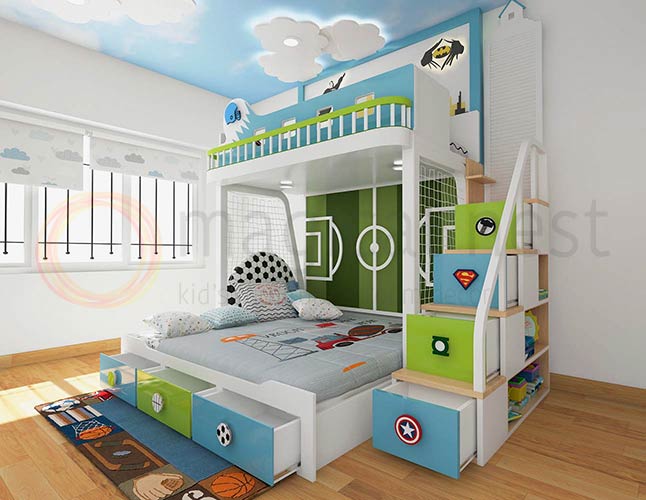 kids football beds