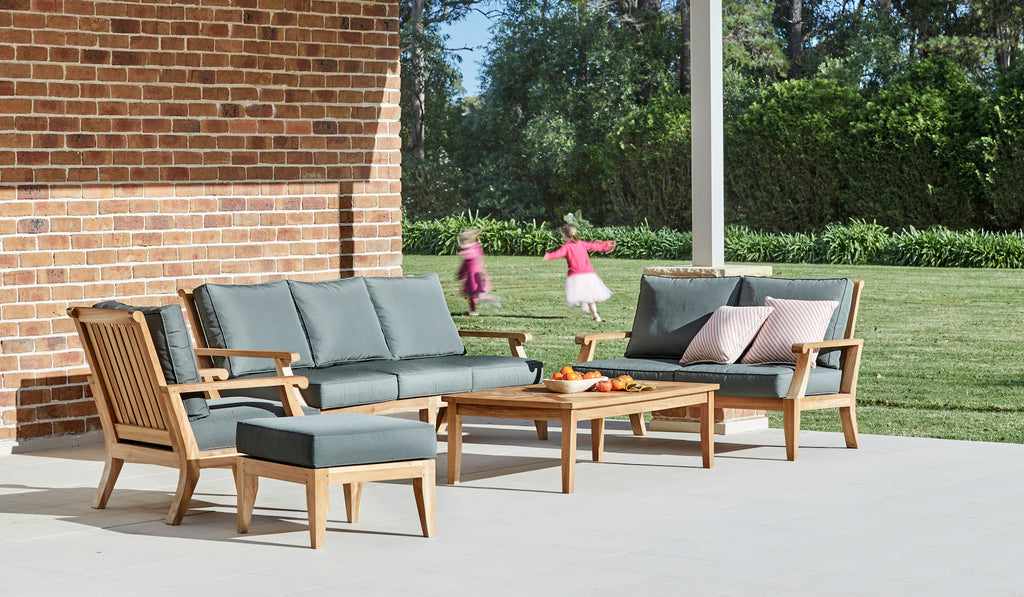 juliet outdoor lounge teak