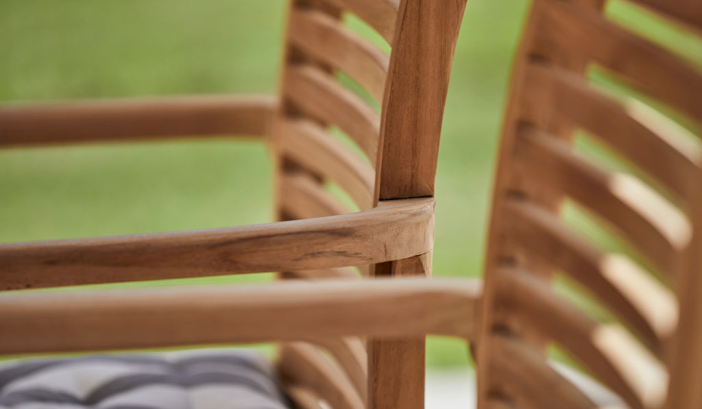 Teak blaxland arm chair