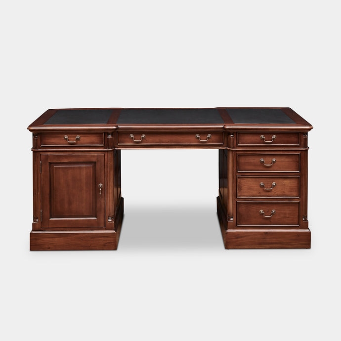 solid timber executive desk