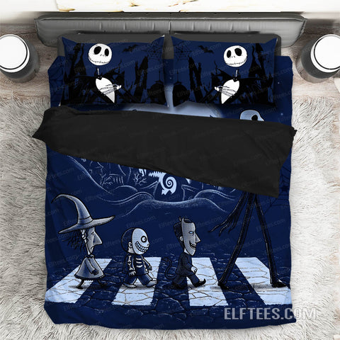 Jack Skellington Abbey Road Bedding Set Nxmas01 Nightmare Before Christmas