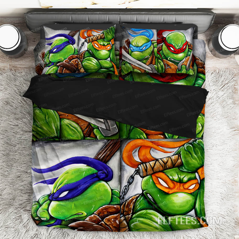Ninja Turtles Bedding Set Duvet Cover For Ninja Turtles Fans