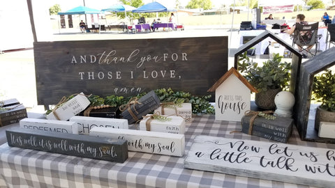 craft show display table