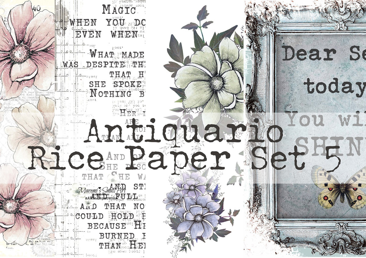 A4 'Antiquario' Maremi's Papers Pad – Maremi Small Art