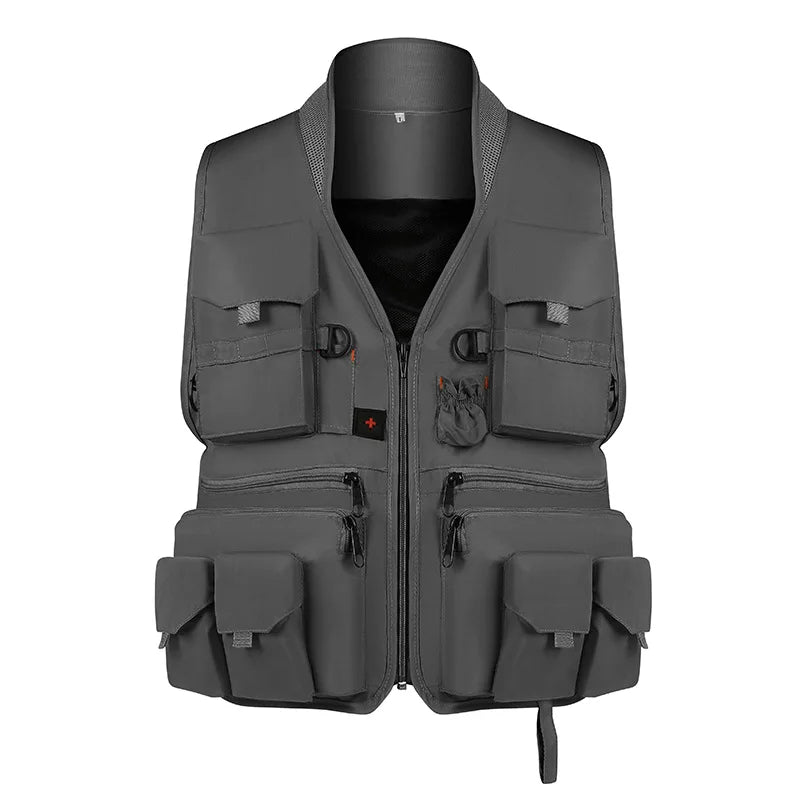 Multi Pockets Tactical Techwear Cargo Vest