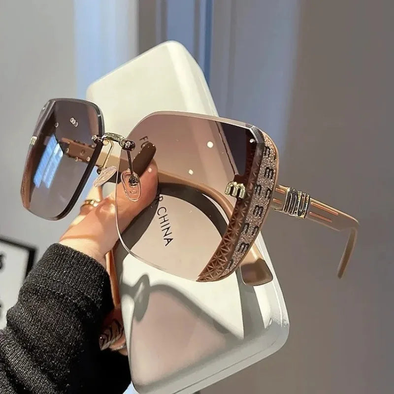 Luxury Oversized Square Sunglasses