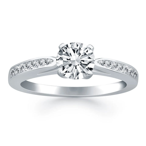 Low Setting Engagement Rings