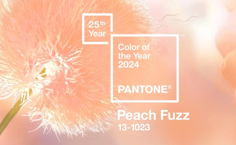 2024 color of the year peach fuzz