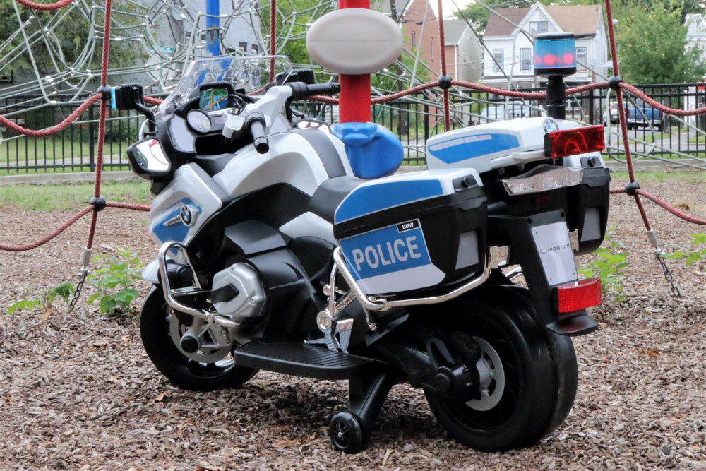 kids bmw police bike