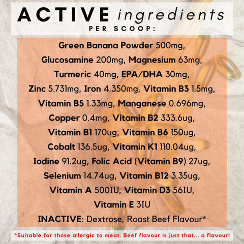 ingredients for multivitamin for dogs