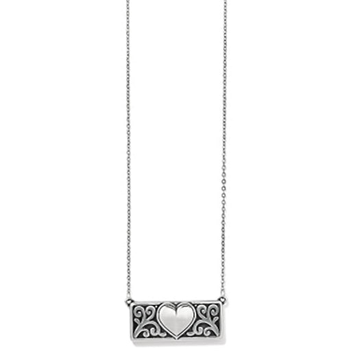 BRIGHTON JM7527 CONTEMPO GOLD HEART PETITE NECKLACE | Brighton Jewelry