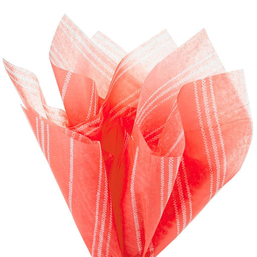 Pink and Orange Diagonal Stripes Tissue Paper, 4 sheets - Tissue - Hallmark