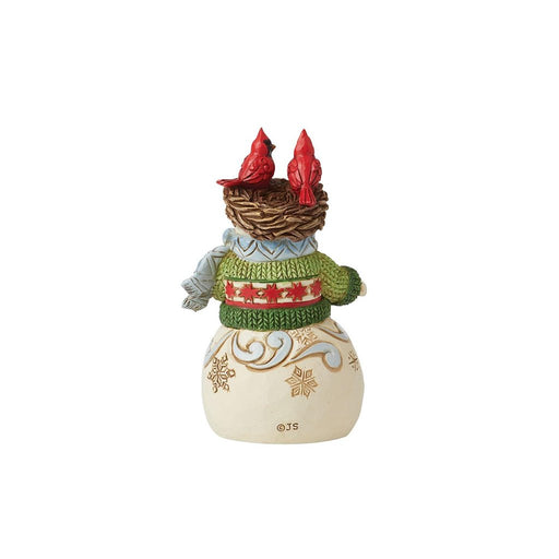 Mini Snowman withCheckered Hat – Jim Shore