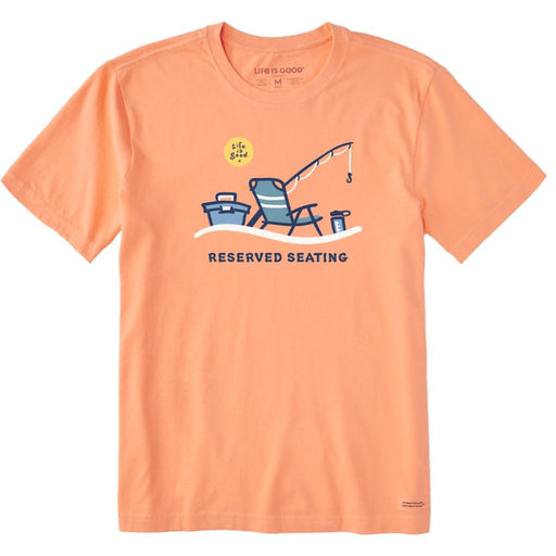 Life Is Good : Men's Woodblock Kayak Short Sleeve Tee - Annies Hallmark and  Gretchens Hallmark $29.50