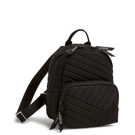 Vera Bradley : Small Backpack in Performance Twill Black - Annies