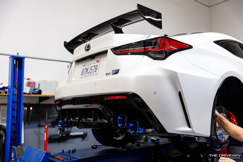 Lexus RCLexus RC-F Fuji Speedway Edition - GTHaus Meistercraft Titanium Exhaust-F Fuji Speedway Edition - GTHaus Meistercraft Titanium Exhaust