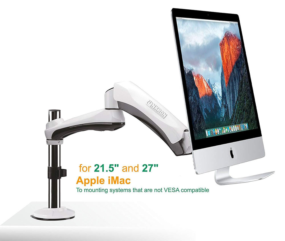 Desk Mount For Apple Imac 21 5 27 Inch Full Motion Monitor Arm G1mac