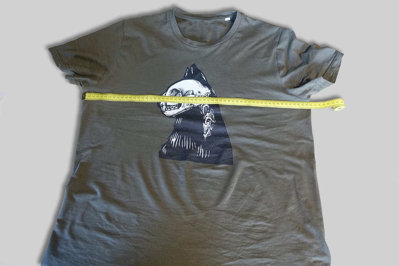 Mesurer largeur T-Shirt