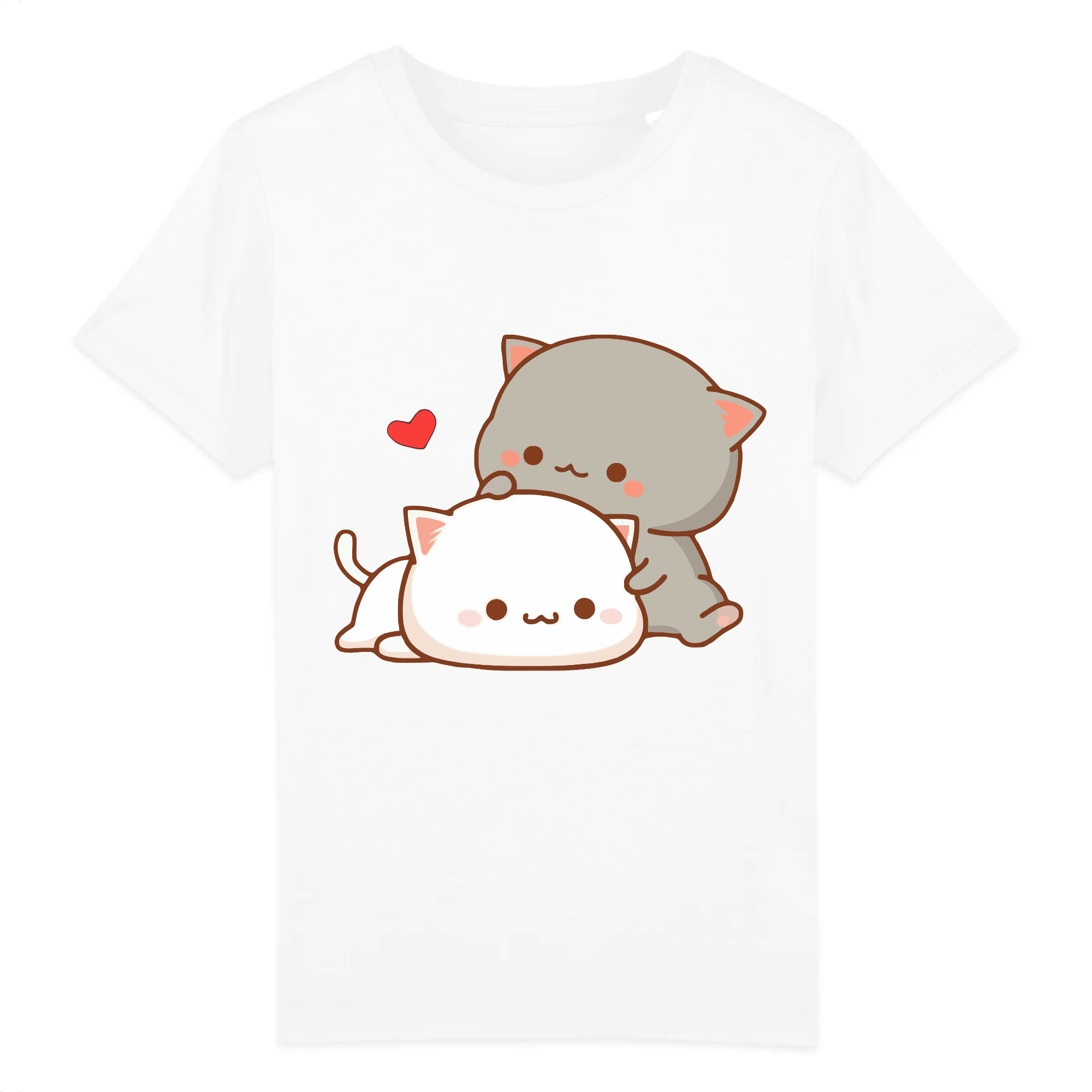 T Shirt Chat Kawaii Enfant Chat Pristi