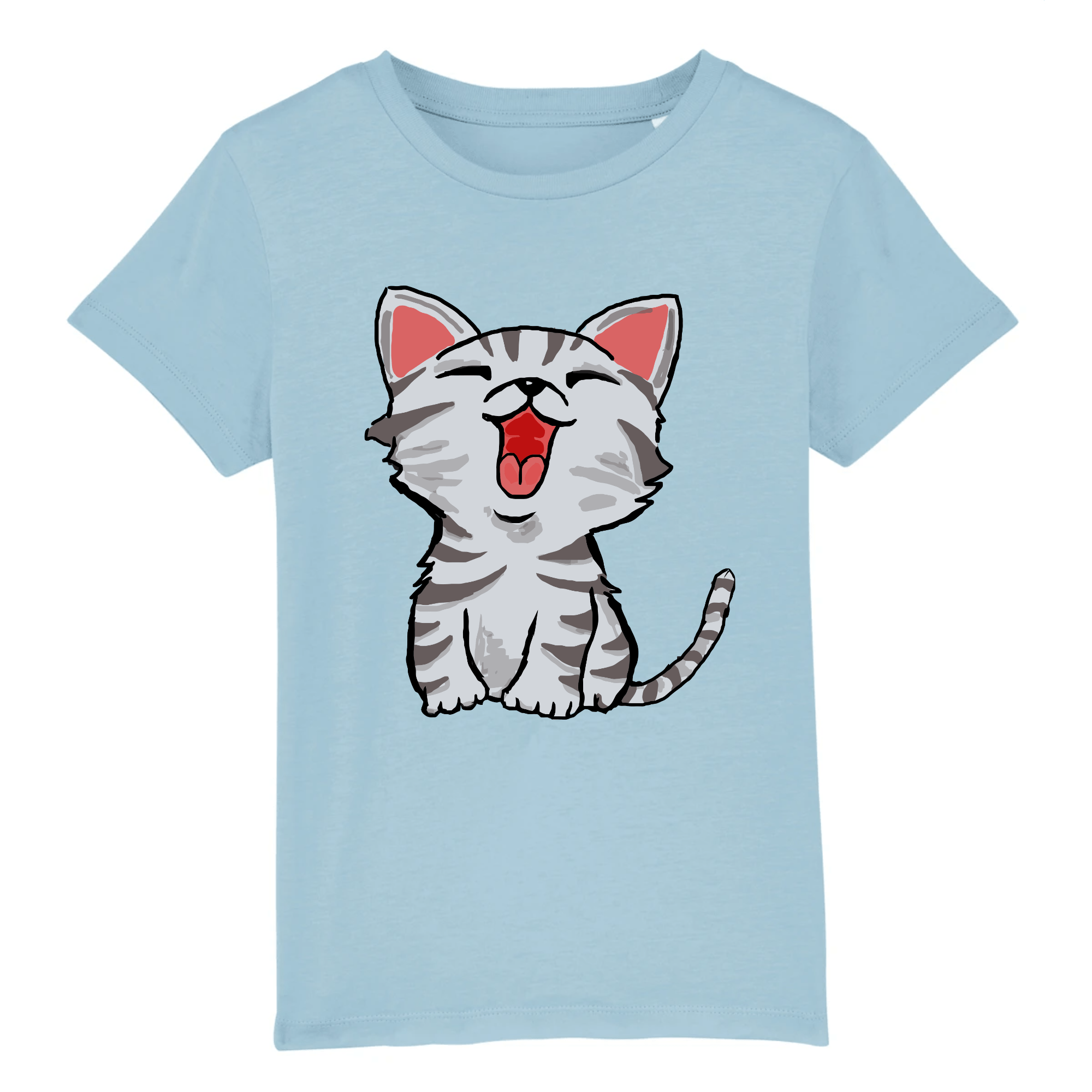 T Shirt Petit Chat Enfant Chat Pristi