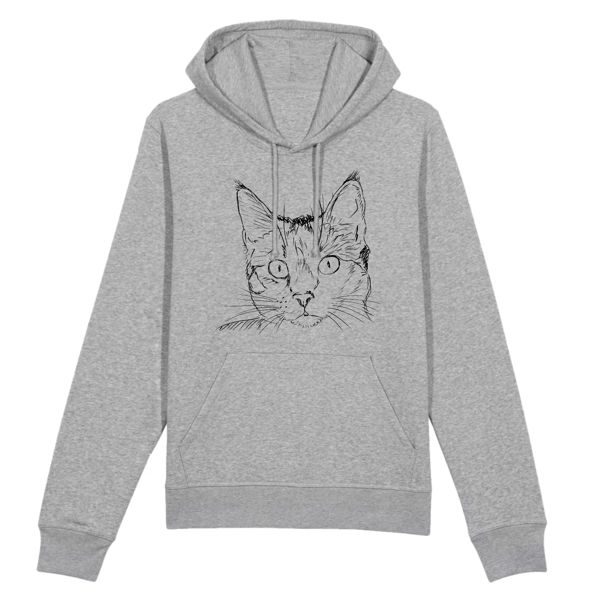 Sweat Chat Dessin Chat Pristi