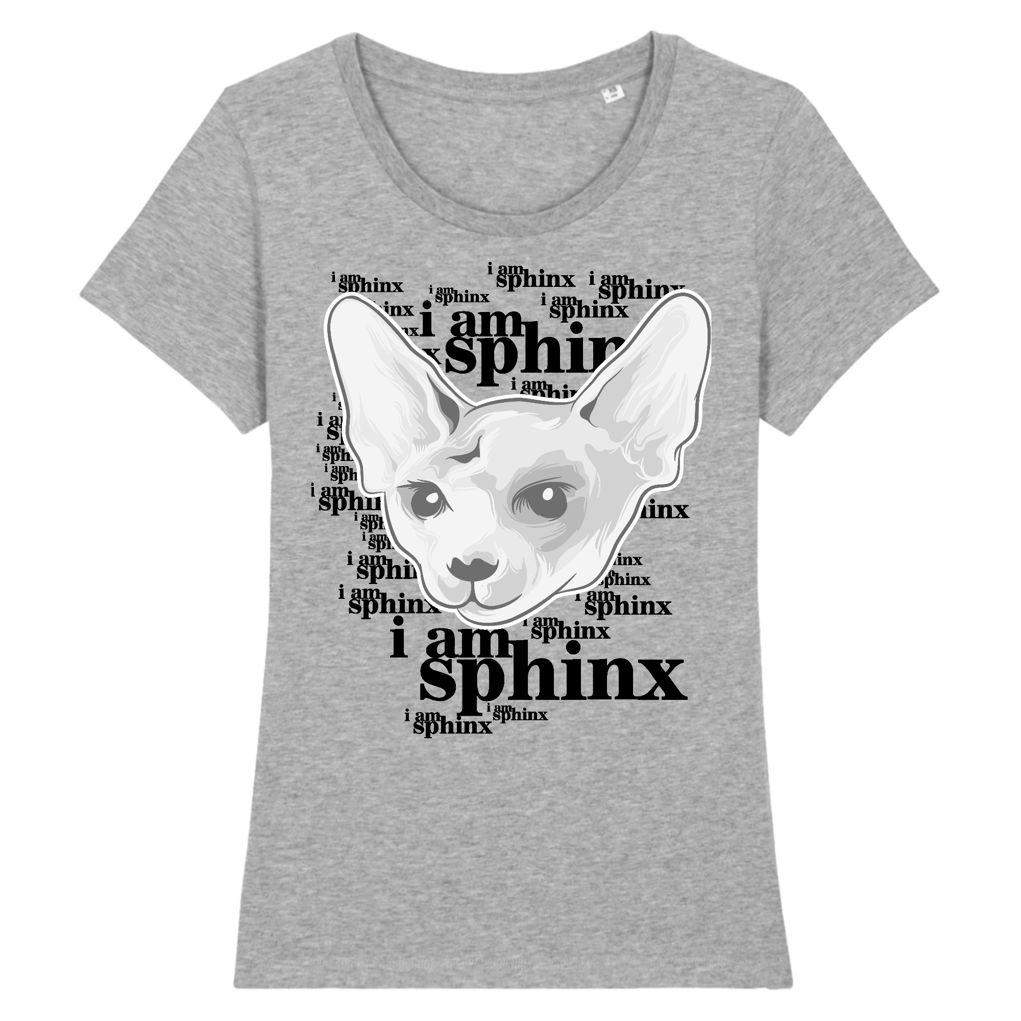 T Shirt Chat Sphynx Chat Pristi