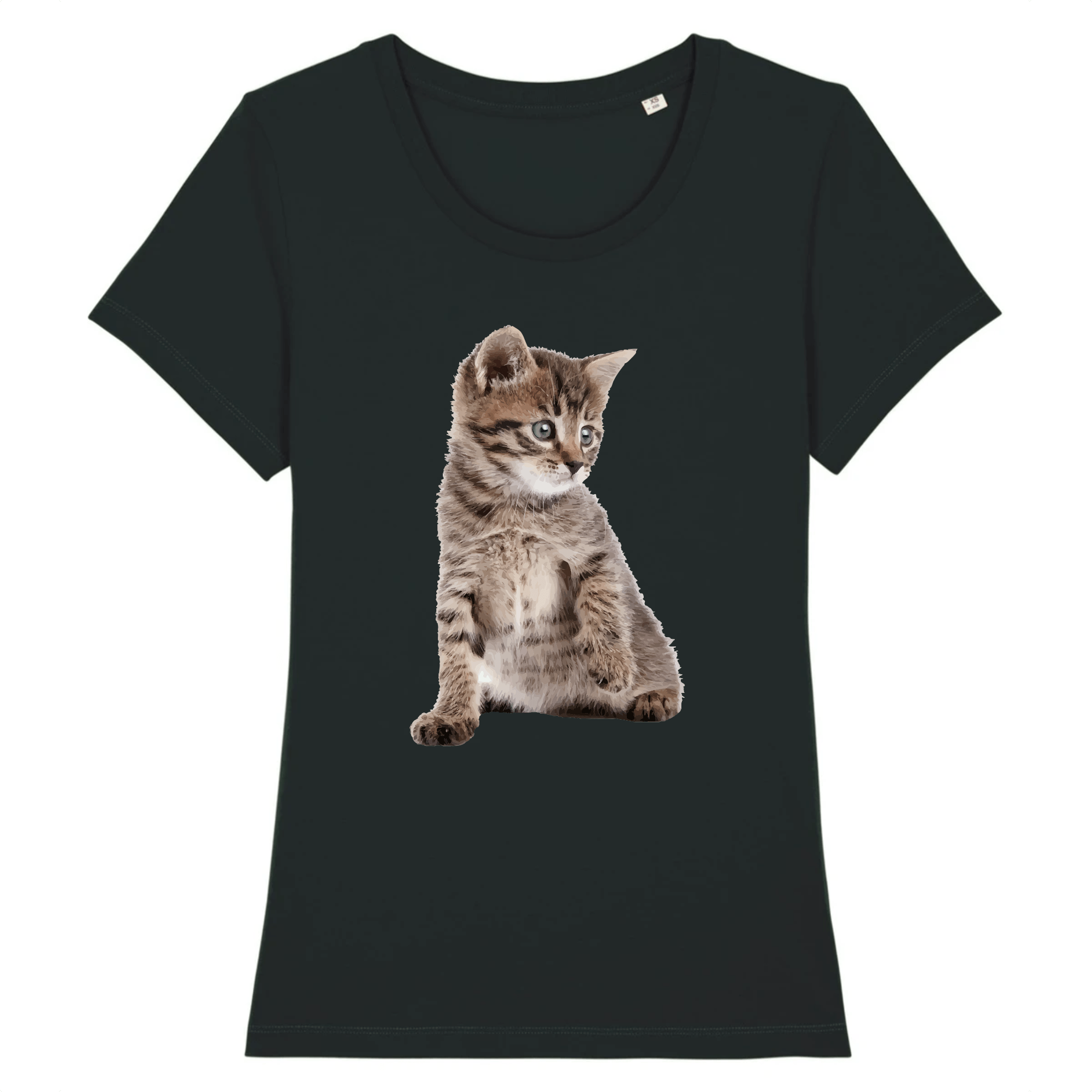 T Shirt Chaton Mignon Chat Pristi