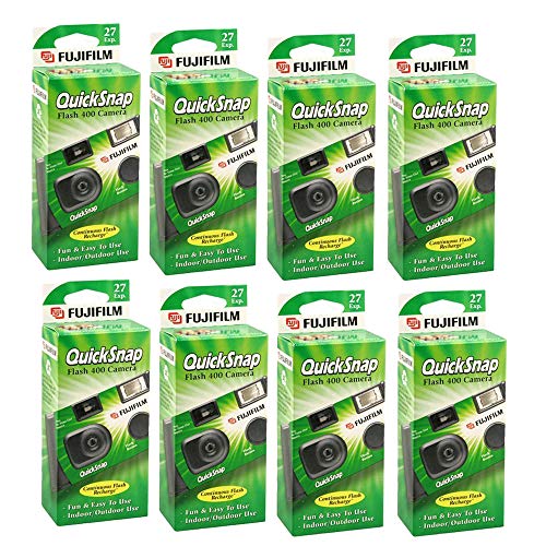 Fujifilm QuickSnap Flash 400 Disposable 35mm Camera + Quality Photo Mi