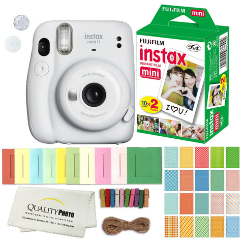 Fujifilm Instax Mini 11 Polaroid Sky Blue Instant Camera Plus Original Quality Photo