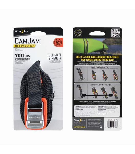 Packing image for CamJam® Tie Down Strap 12 FT