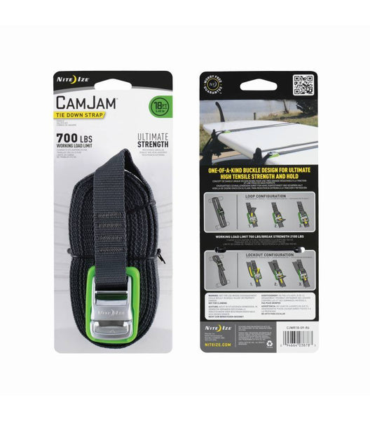 Packing image for CamJam® Tie Down Strap 18 FT